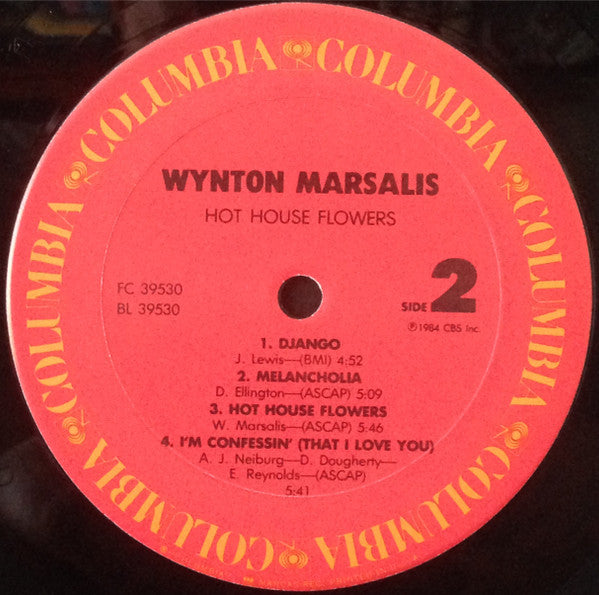 Wynton Marsalis : Hot House Flowers (LP, Album)