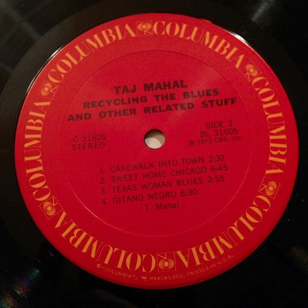 Taj Mahal : Recycling The Blues & Other Related Stuff (LP, Album, Ter)