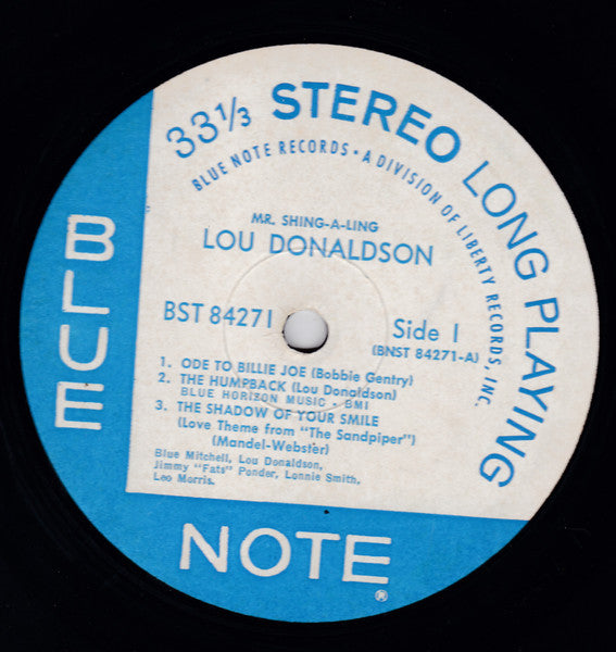 Lou Donaldson : Mr. Shing-A-Ling (LP, Album, RP)