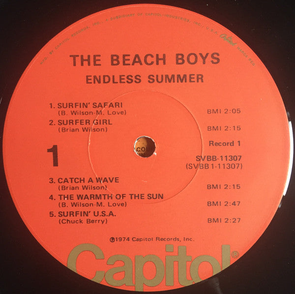 The Beach Boys : Endless Summer (2xLP, Comp, Los)