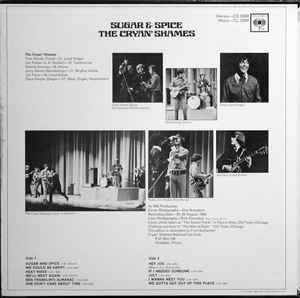 The Cryan' Shames : Sugar & Spice (LP, Album)