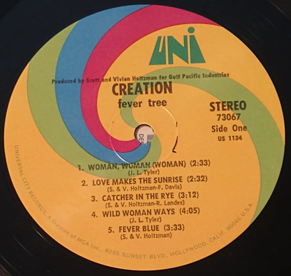 Fever Tree : Creation (LP, Album)