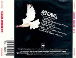 Santana : Santana's Greatest Hits (CD, Comp, RE)