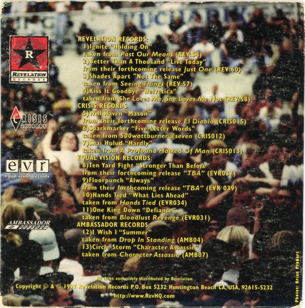 Various : Obligatory Industry Sampler (Hardcore '97) (CD, Smplr)