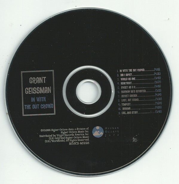 Grant Geissman : In With The Out Crowd (CD, Album)