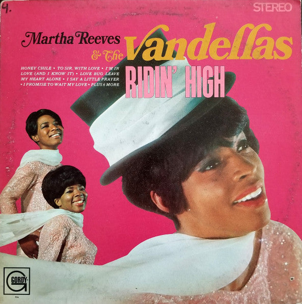 Martha Reeves & The Vandellas : Ridin' High (LP, Album, Hol)