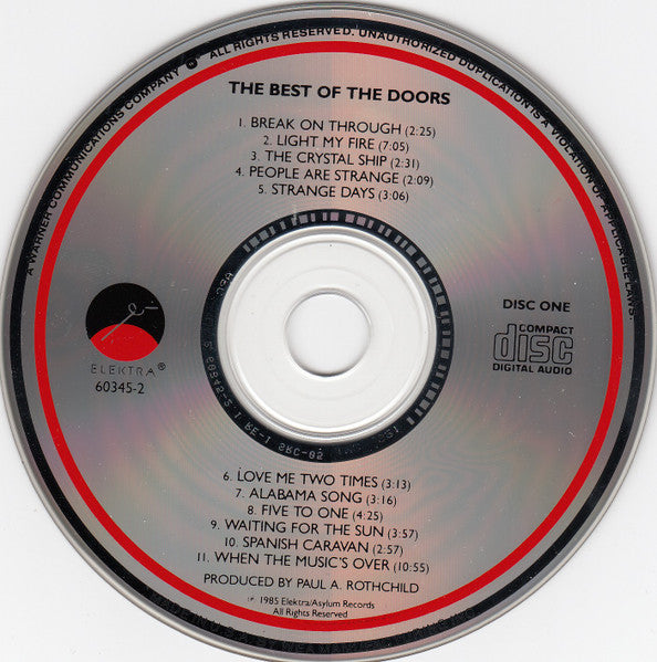 The Doors : The Best Of The Doors (2xCD, Comp, RE, RM)