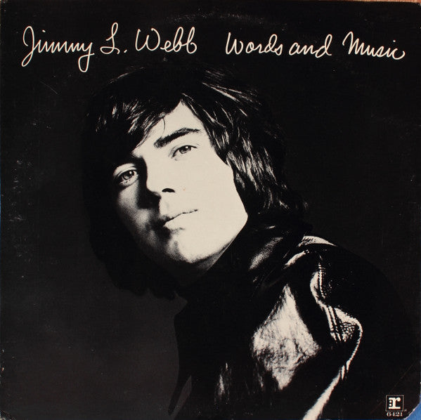 Jimmy Webb : Words And Music (LP, Album, Pit)