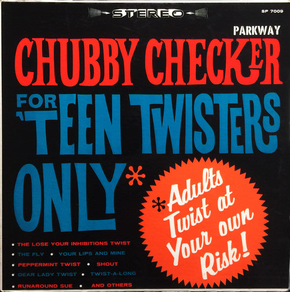 Chubby Checker : For 'Teen Twisters Only (LP, Album)