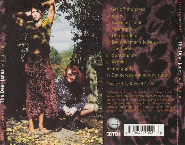 The Dear Janes : No Skin (CD, Album, Promo)