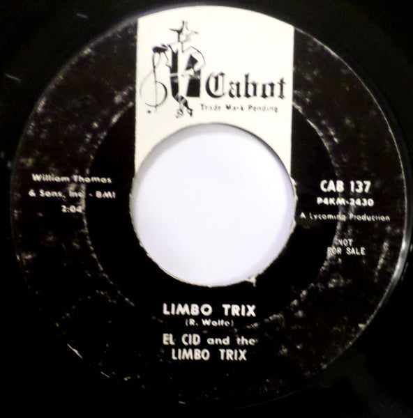El Cid And The Limbo Trix : Limbo Twist / Limbo Trix (7", Promo)