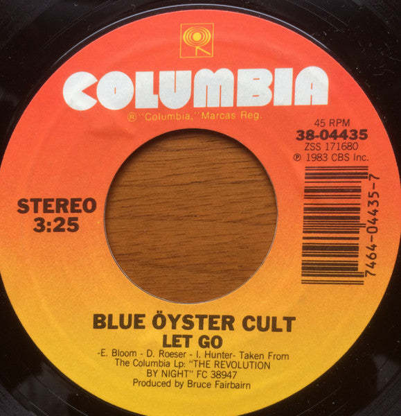 Blue Öyster Cult : Take Me Away (7", Single)