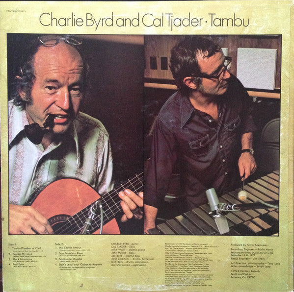 Cal Tjader And Charlie Byrd : Tambu (LP, Album)