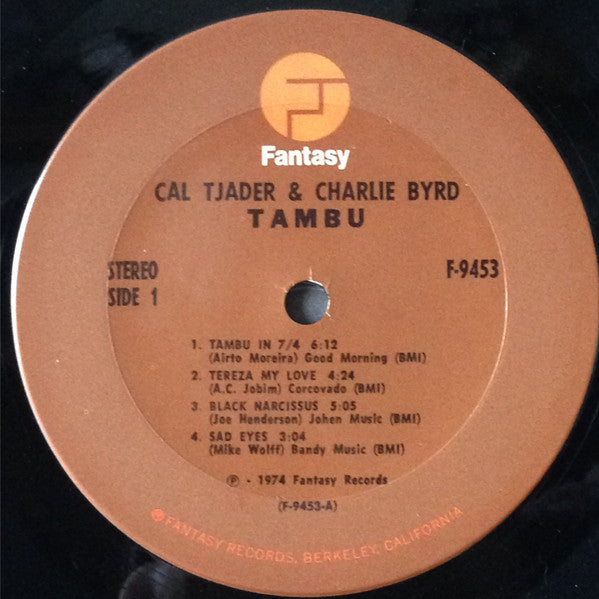 Cal Tjader And Charlie Byrd : Tambu (LP, Album)