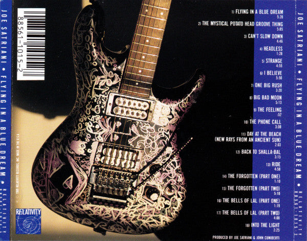 Joe Satriani : Flying In A Blue Dream (CD, Album)