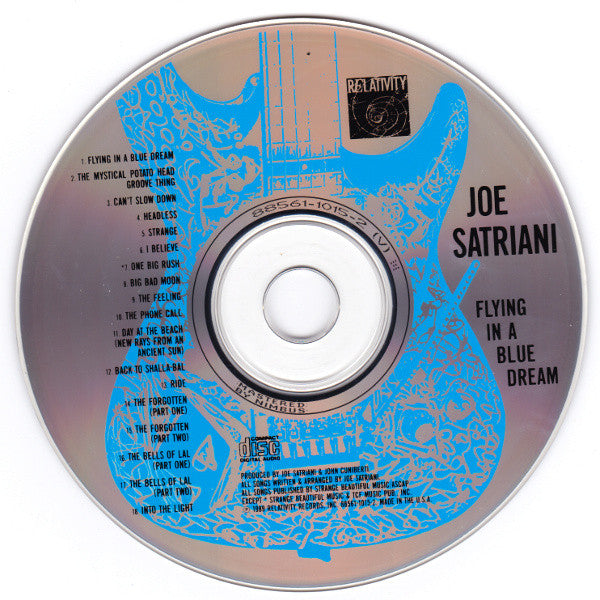 Joe Satriani : Flying In A Blue Dream (CD, Album)