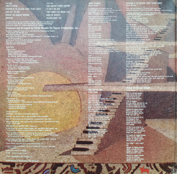 Stevie Wonder : Fulfillingness' First Finale (LP, Album, Bla)