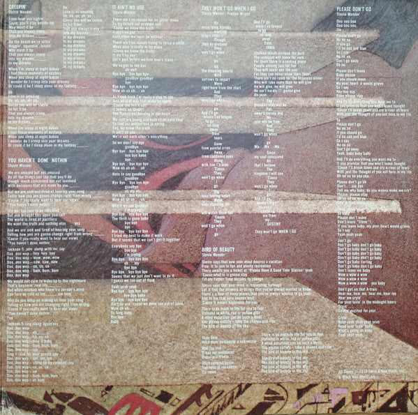 Stevie Wonder : Fulfillingness' First Finale (LP, Album, Bla)