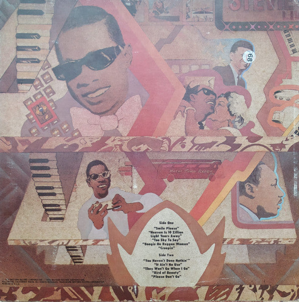 Stevie Wonder : Fulfillingness' First Finale (LP, Album, Bla)