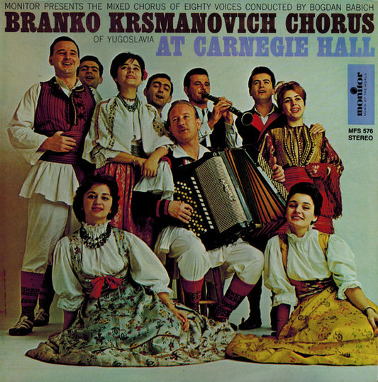 Akademski Hor "Obilić" AKUD "Branko Krsmanović" : At Carnegie Hall (LP, RP)