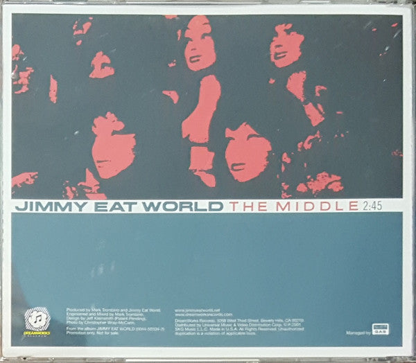 Jimmy Eat World : The Middle (CD, Single, Promo)