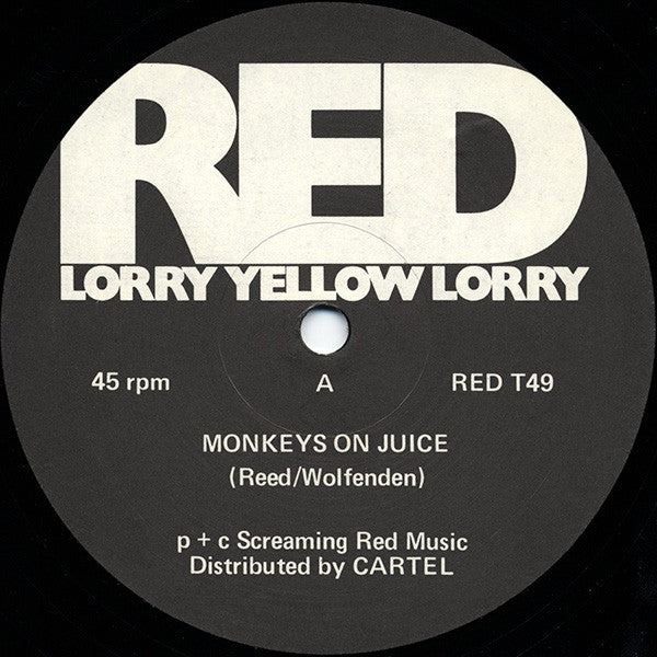 Red Lorry Yellow Lorry : Monkeys On Juice (12", Single)