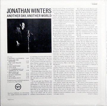 Jonathan Winters : Another Day, Another World (LP, Mono)