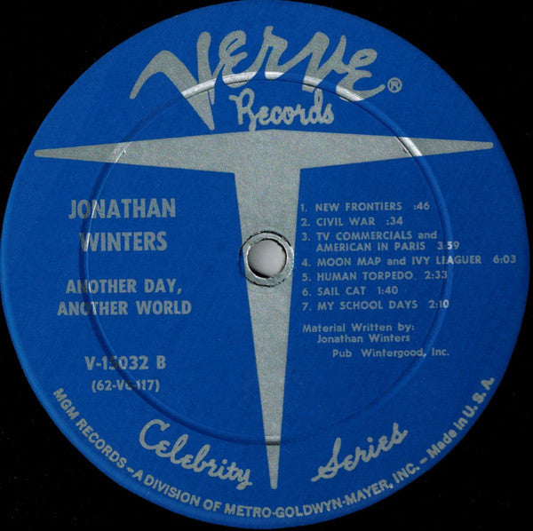 Jonathan Winters : Another Day, Another World (LP, Mono)