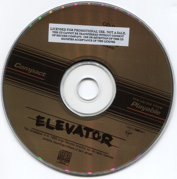 Titan : Elevator (CD, Album, Promo)
