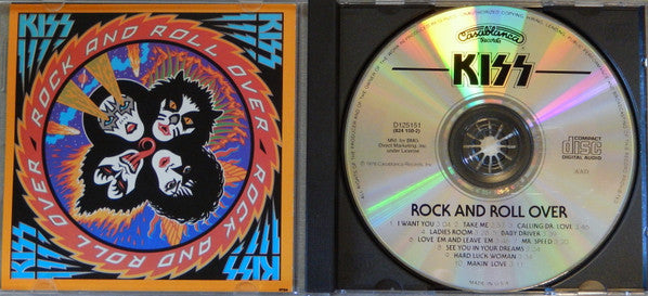 Kiss : Rock And Roll Over (CD, Album, Club, RE, BMG)