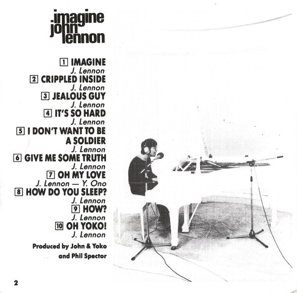John Lennon : Imagine (CD, Album, RE, JAX)