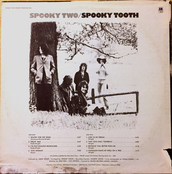 Spooky Tooth : Spooky Two (LP, Album, Ter)