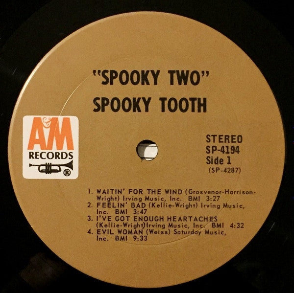 Spooky Tooth : Spooky Two (LP, Album, Ter)