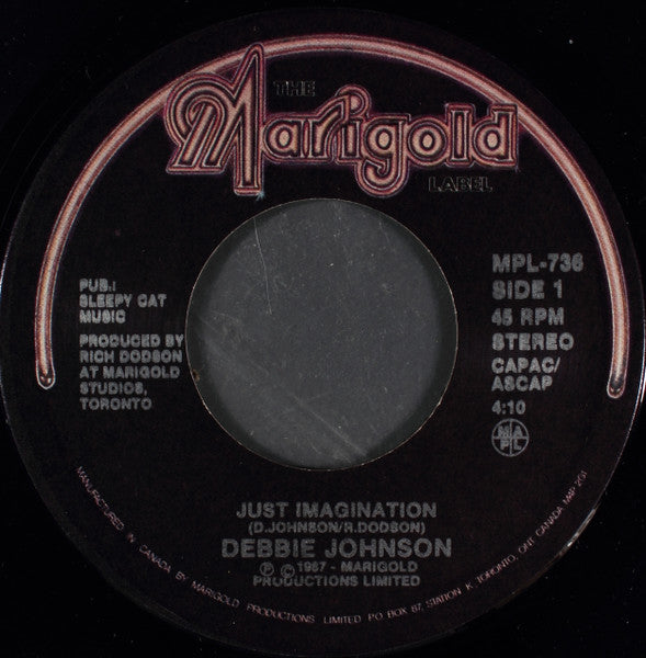 Debbie Johnson : Just Imagination (7")