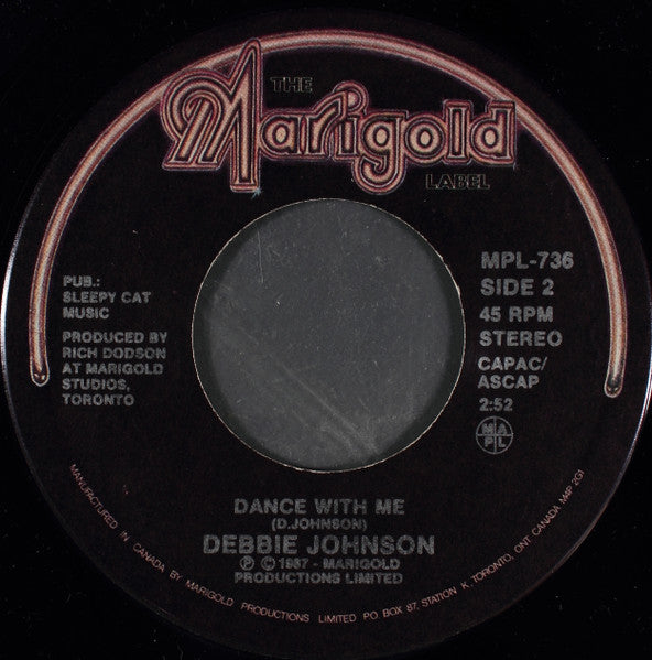 Debbie Johnson : Just Imagination (7")