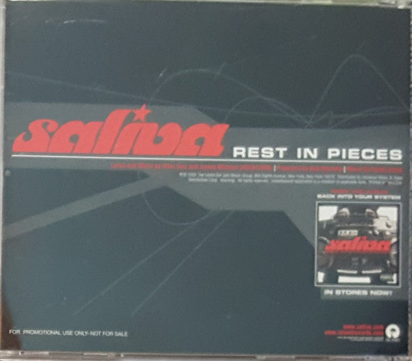 Saliva : Rest In Pieces (CD, Single, Promo)