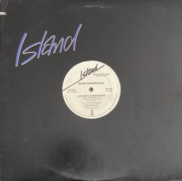 Peter Himmelman : Eleventh Confession (12", Promo)