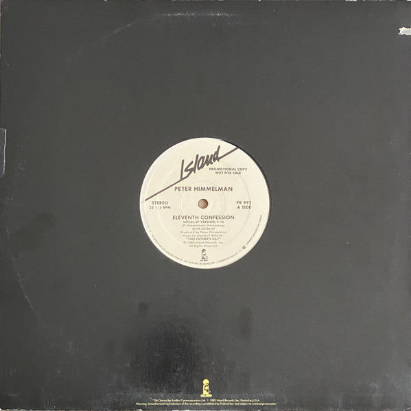 Peter Himmelman : Eleventh Confession (12", Promo)