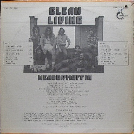 Clean Living : Meadowmuffin (LP, Album, Promo)