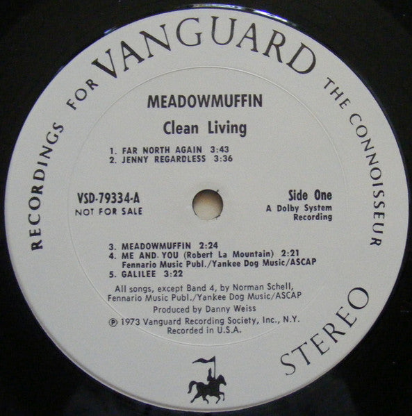 Clean Living : Meadowmuffin (LP, Album, Promo)