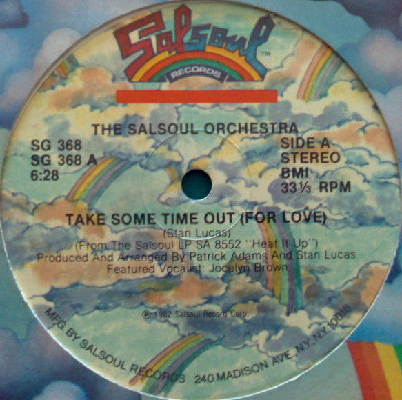 The Salsoul Orchestra : Take Some Time Out (For Love) (12", Single)