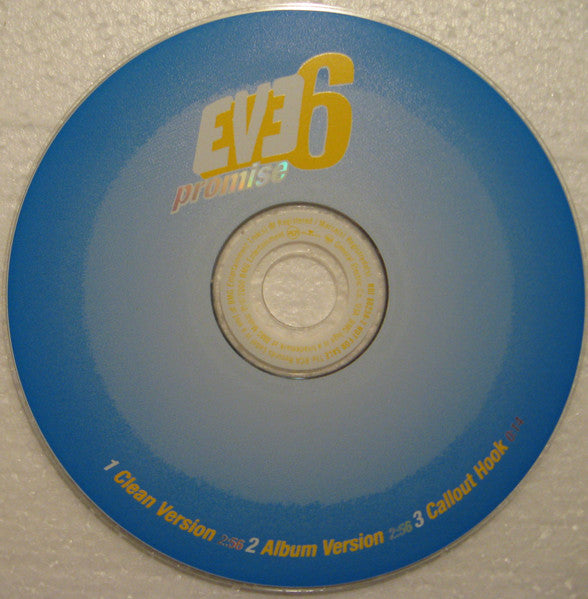 Eve 6 : Promise (CD, Single, Promo)