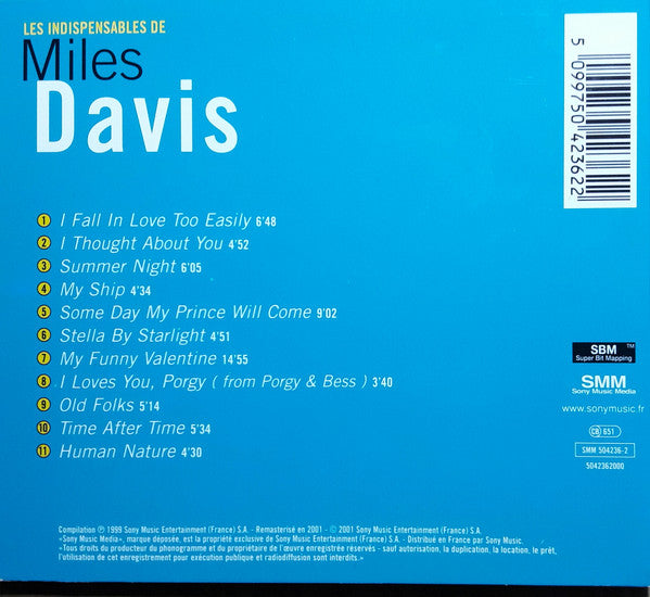 Miles Davis : Les Indispensables De Miles Davis (CD, Comp)