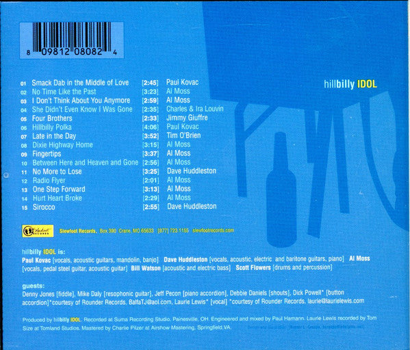 Hillbilly IDOL : Hillbilly IDOL (CD, Album)