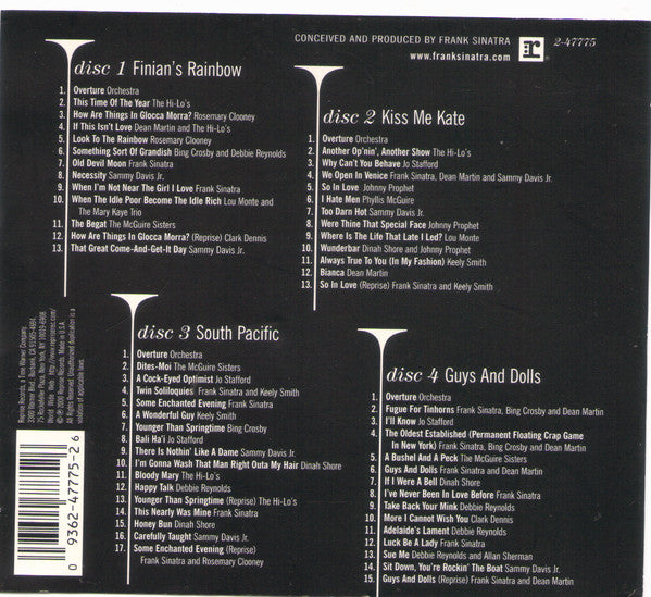 Various : Reprise Musical Repertory Theatre Box Set (4xCD, Album, RE + Box, Comp)