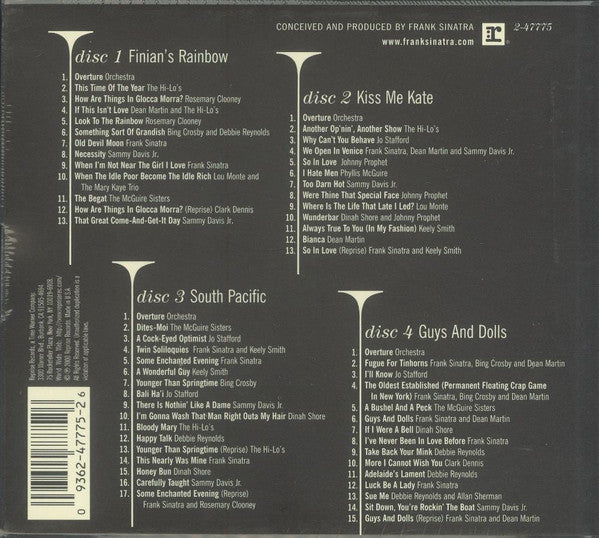 Various : Reprise Musical Repertory Theatre Box Set (4xCD, Album, RE + Box, Comp)