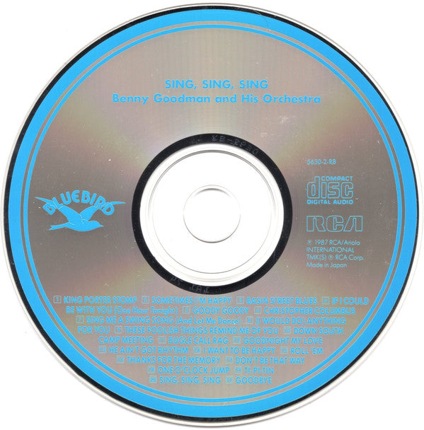 Benny Goodman And His Orchestra : Sing, Sing, Sing (CD, Comp, RM)