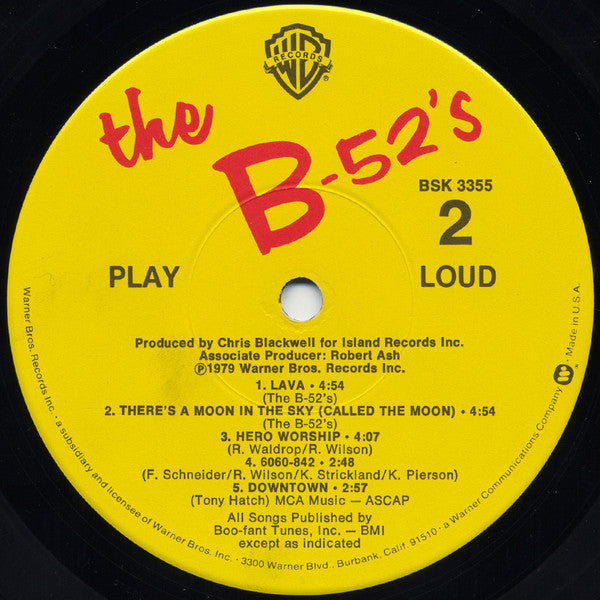 The B-52's : The B-52's (LP, Album, Jac)