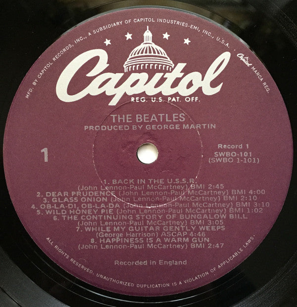 The Beatles : The Beatles (2xLP, Album, RE, Jac)
