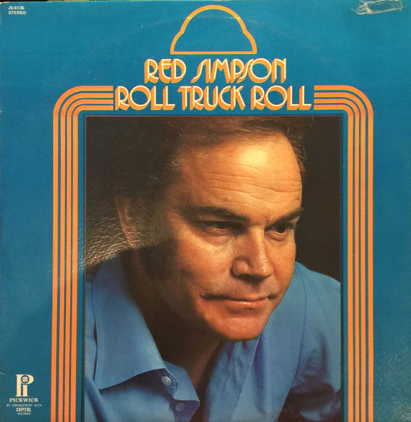 Red Simpson : Roll,Truck,Roll (LP, Album)